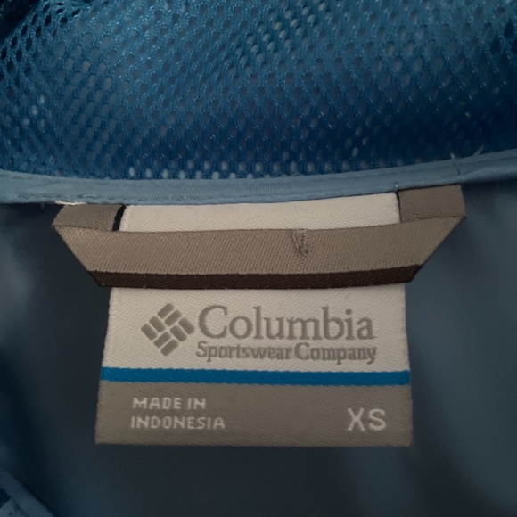 Columbia wind breaker blue - Picture 2 of 4